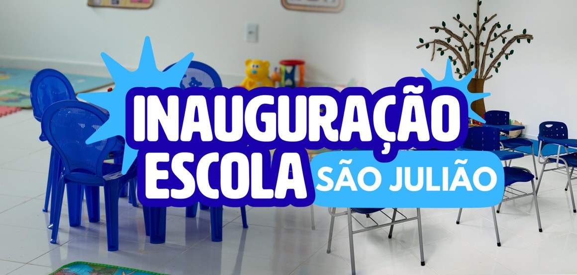 Prefeitura de Concórdia do Pará inaugura a nova Escola São Julião